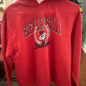 Pro Edge Red Sweater Georgia Athletics Style